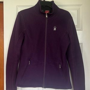 Women’s purple Spyder jacket